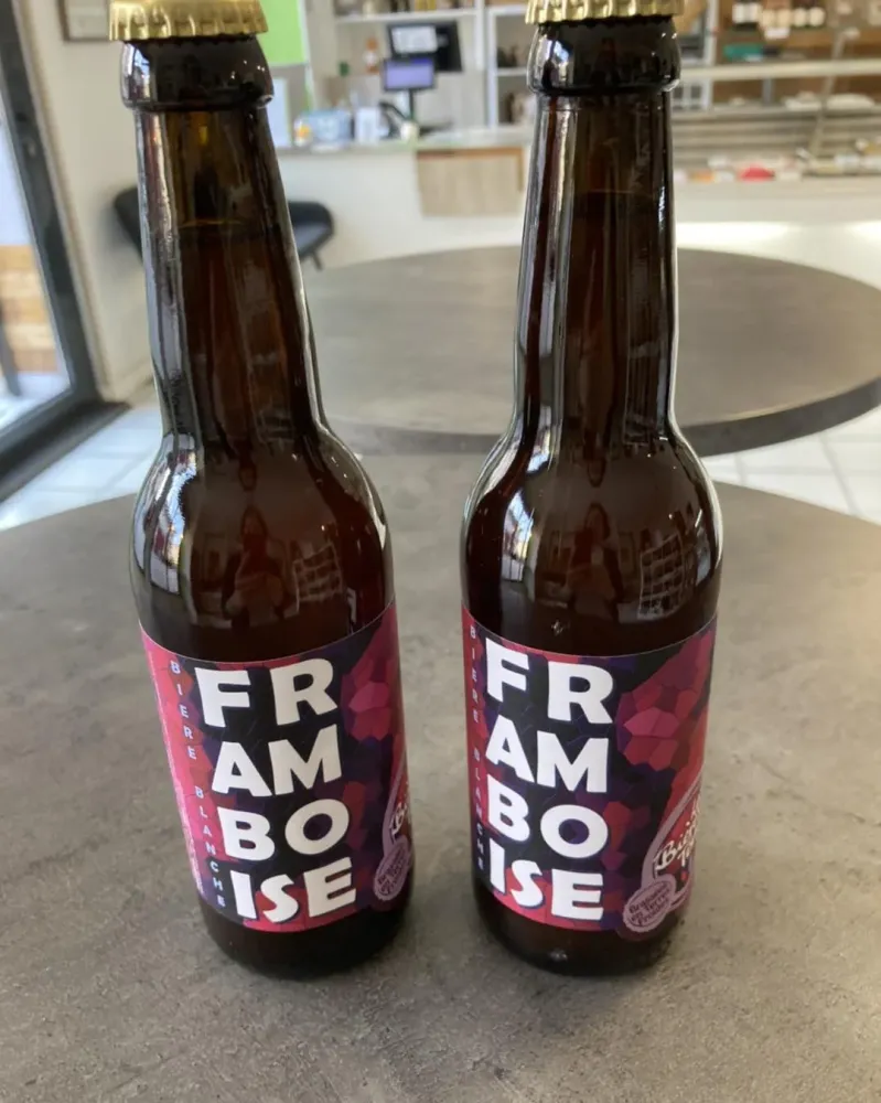 Bière à la framboise